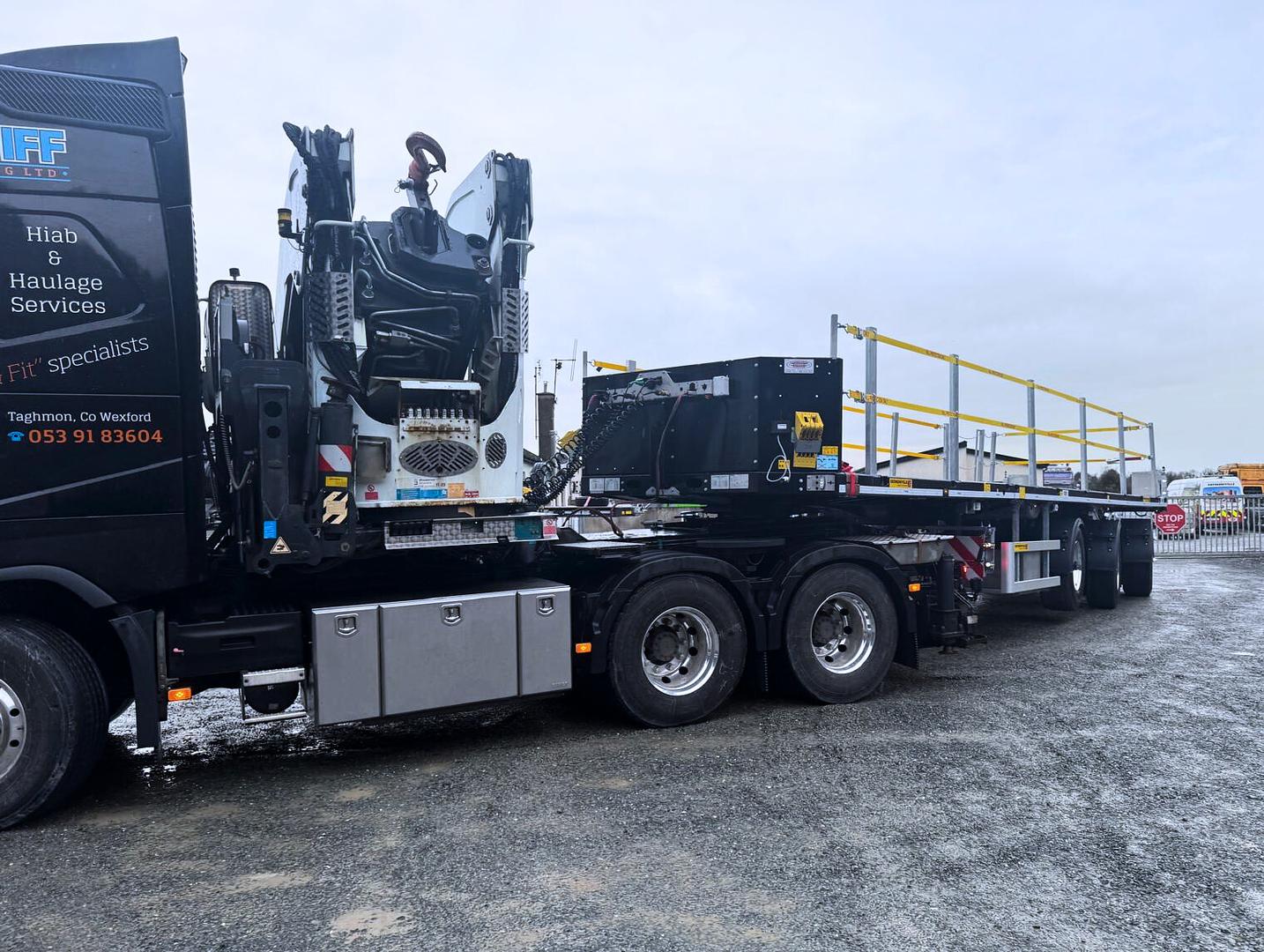 Mastiff Engineering Ltd on collection of new Faymonville TeleMAX