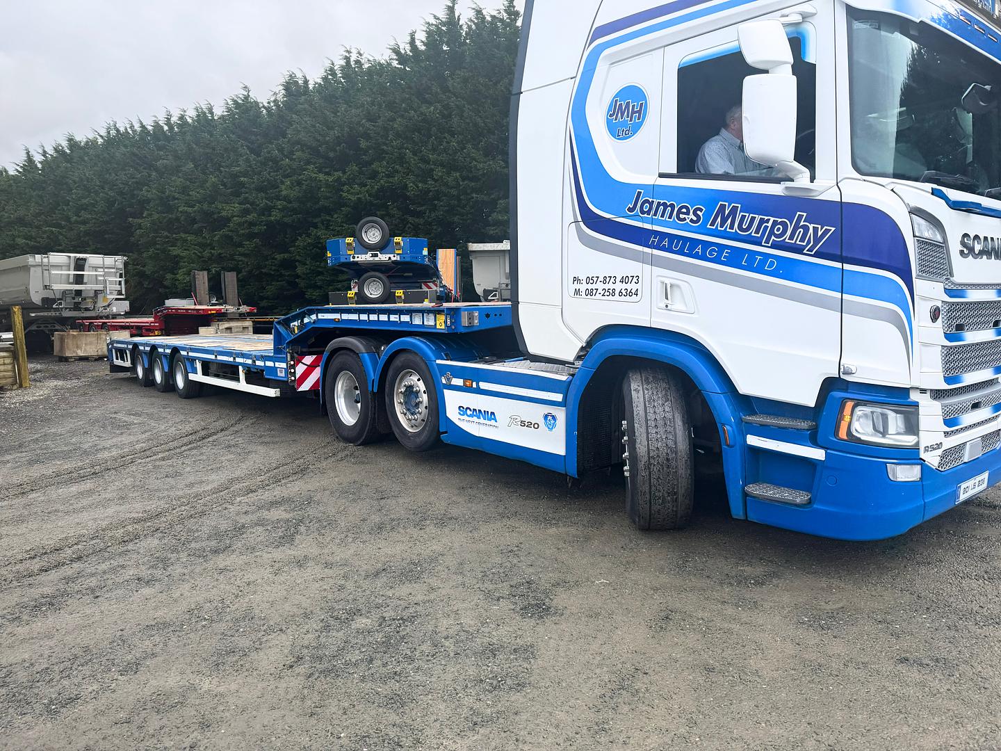 James Murphy Haulage on collection of quality used low loader