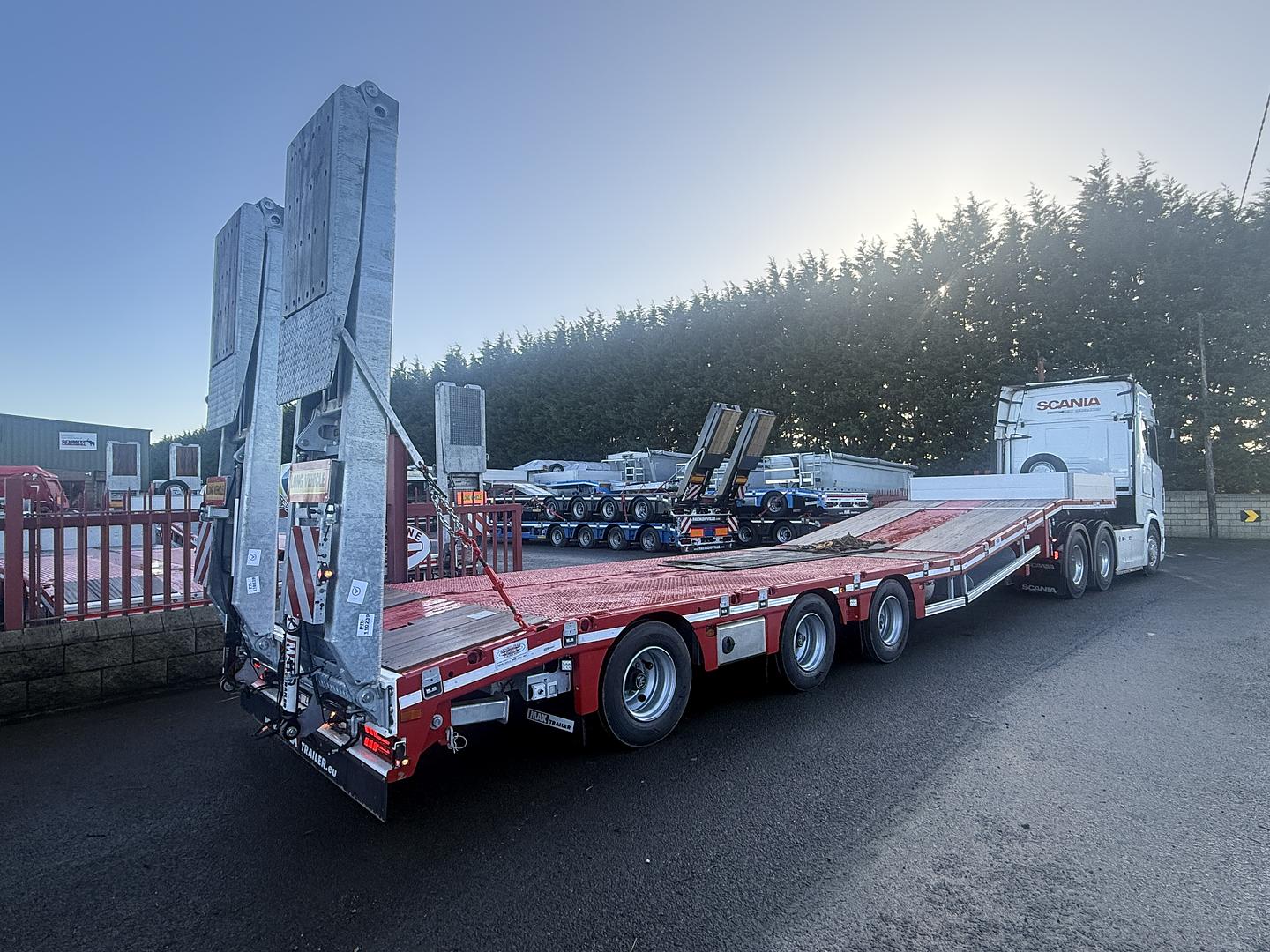 Brandrake on recent collection of another new MAX Trailer, from the Faymonville range