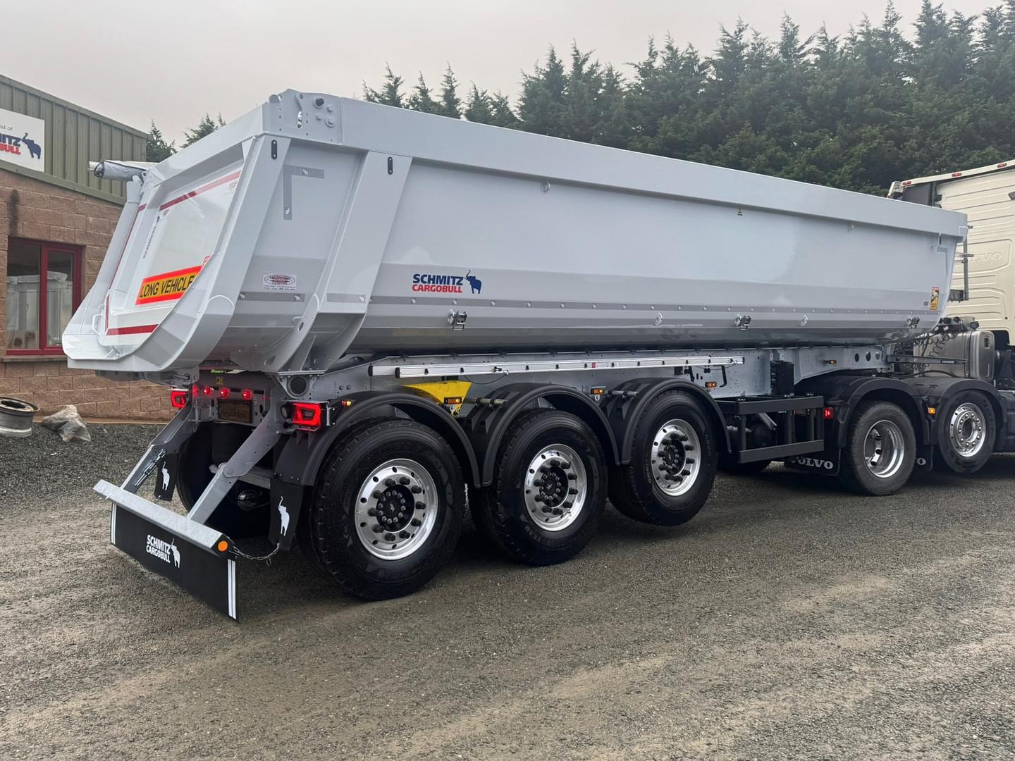 M. Barr & Son on collection of new Schmitz tipping trailer