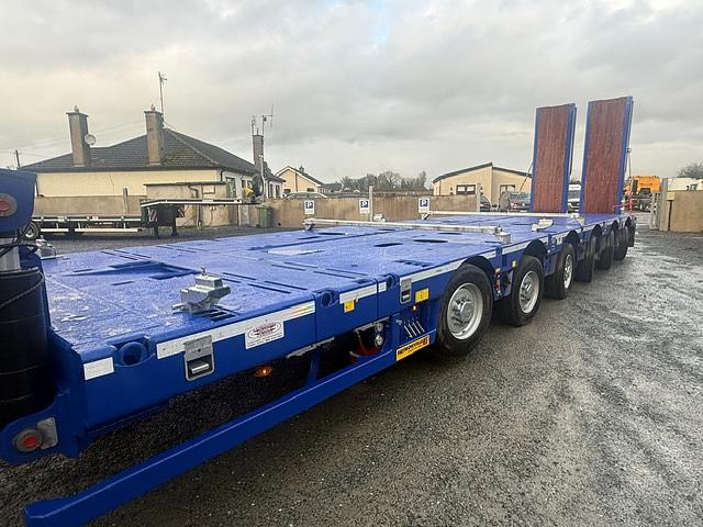 Daytona Heavy Haulage on collection of new Faymonville Multi PA-X