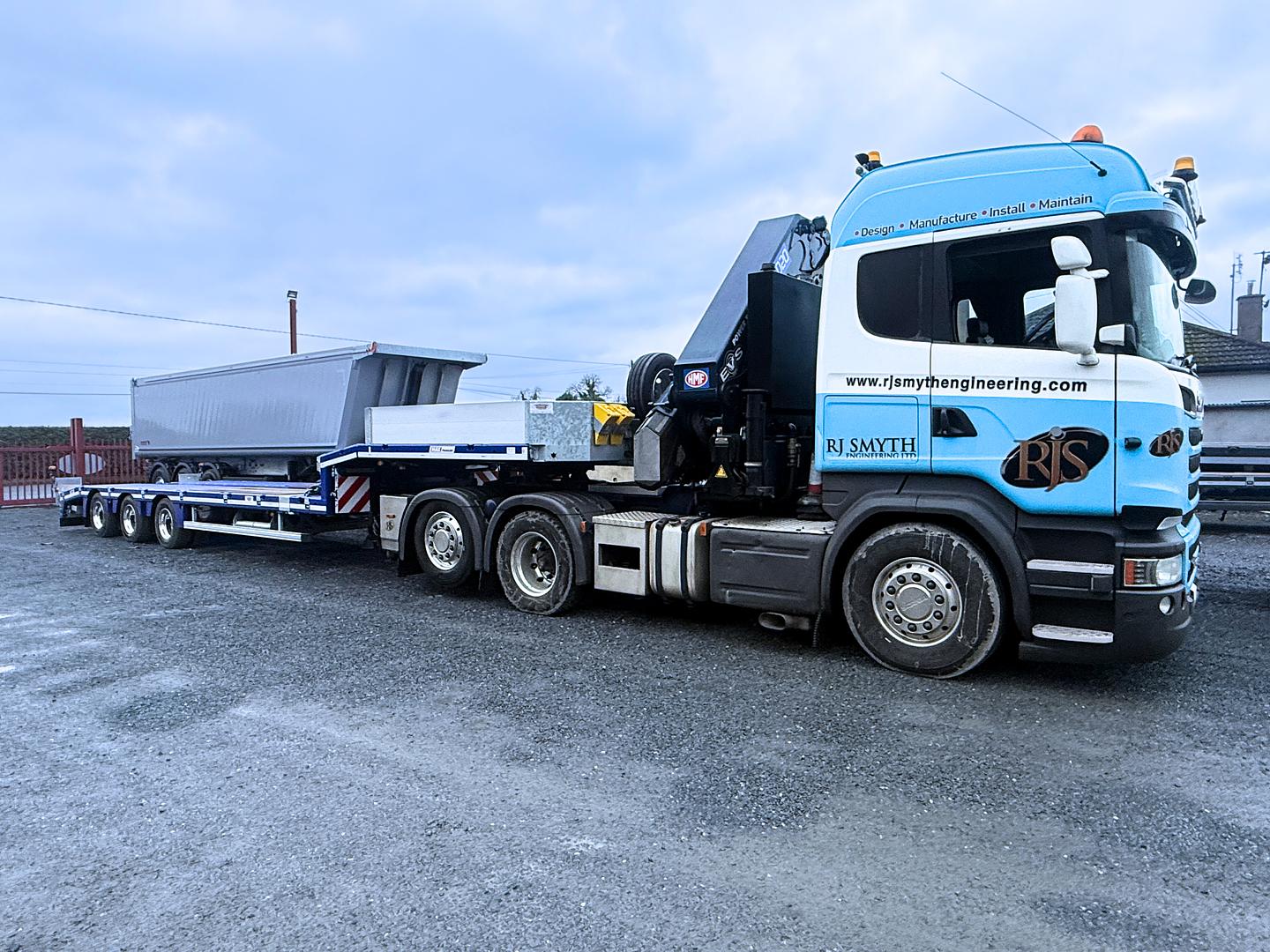 RJ Smyth Engineering on collection of new MAX Trailer 