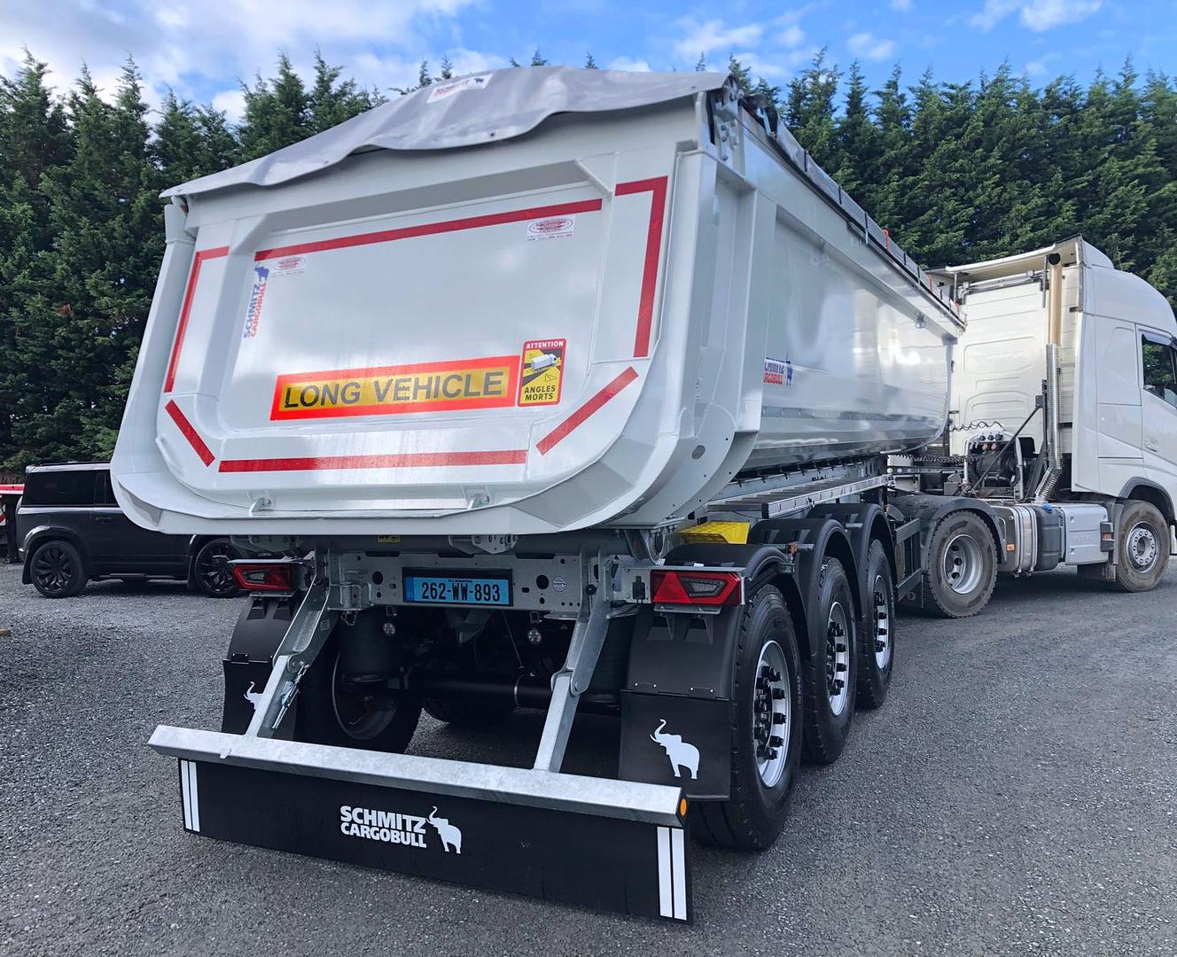 Scratnagh Developments on collection of new Schmitz tipper