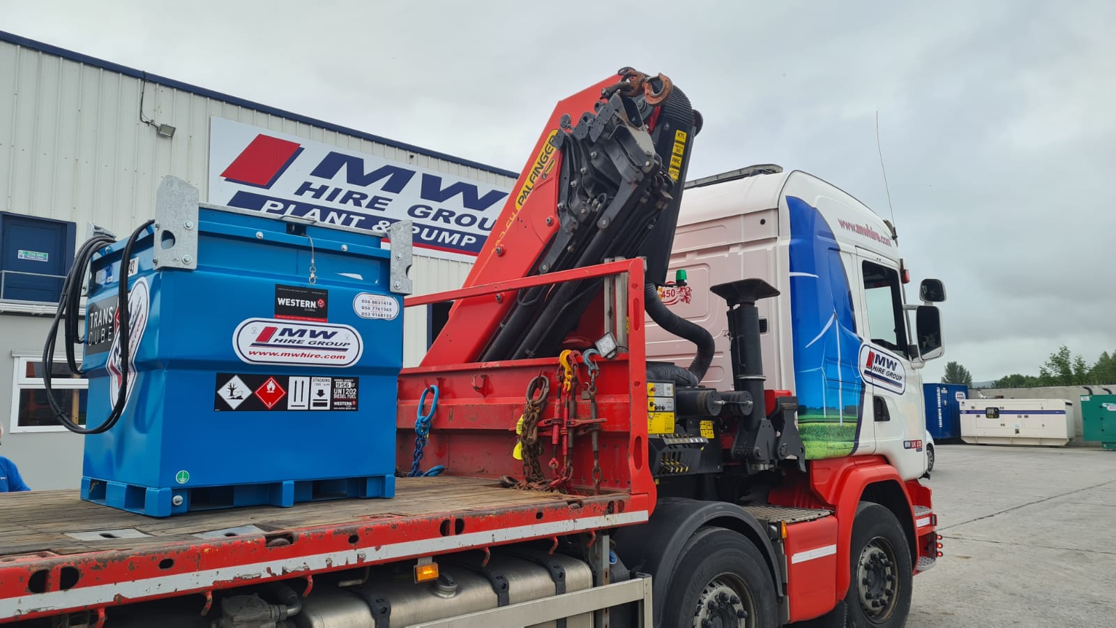 Another Western Fuel  Tank SOLD.... on its way to the customer... 