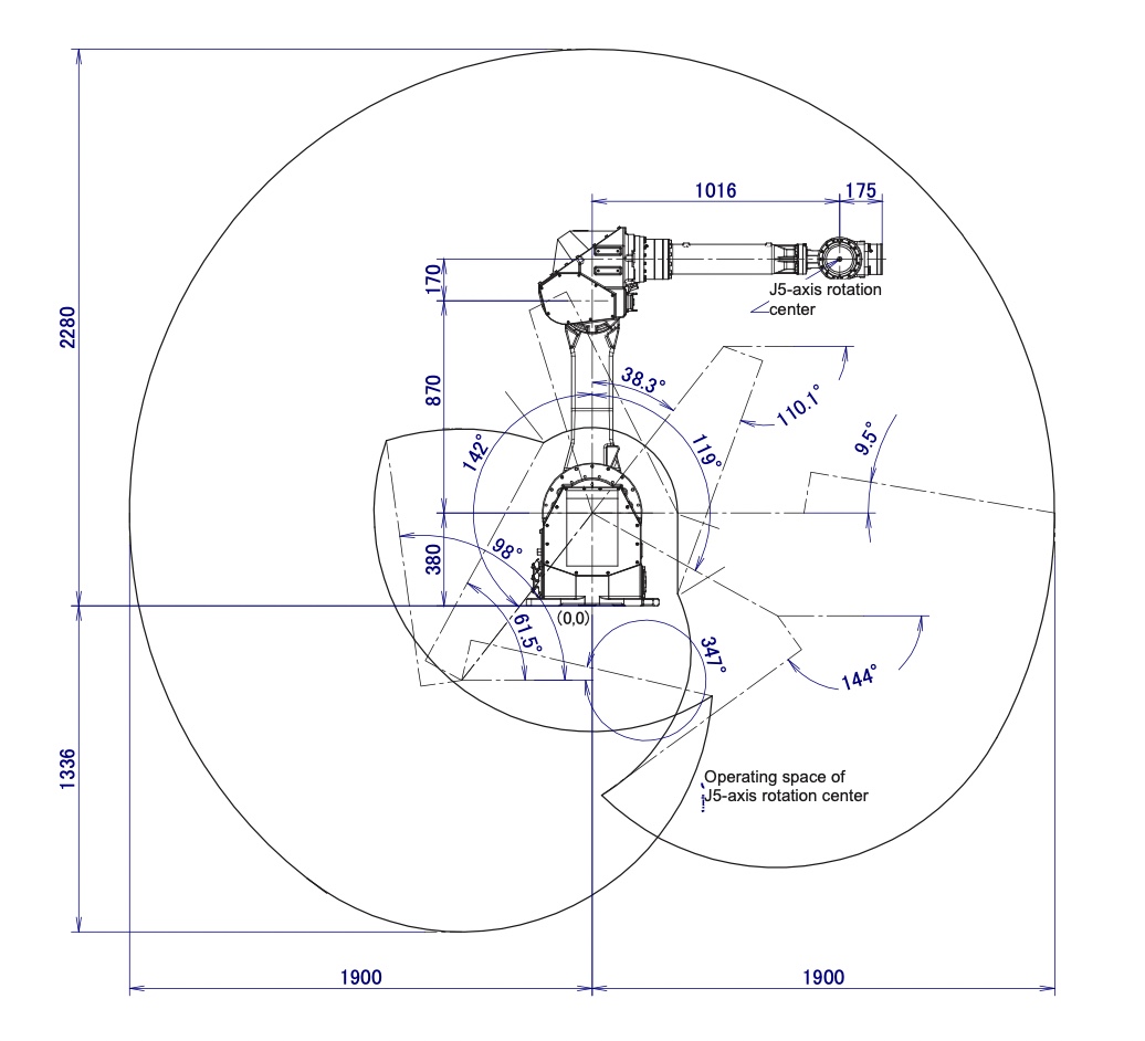 Fanuc M-710iC/70T Data Sheet
