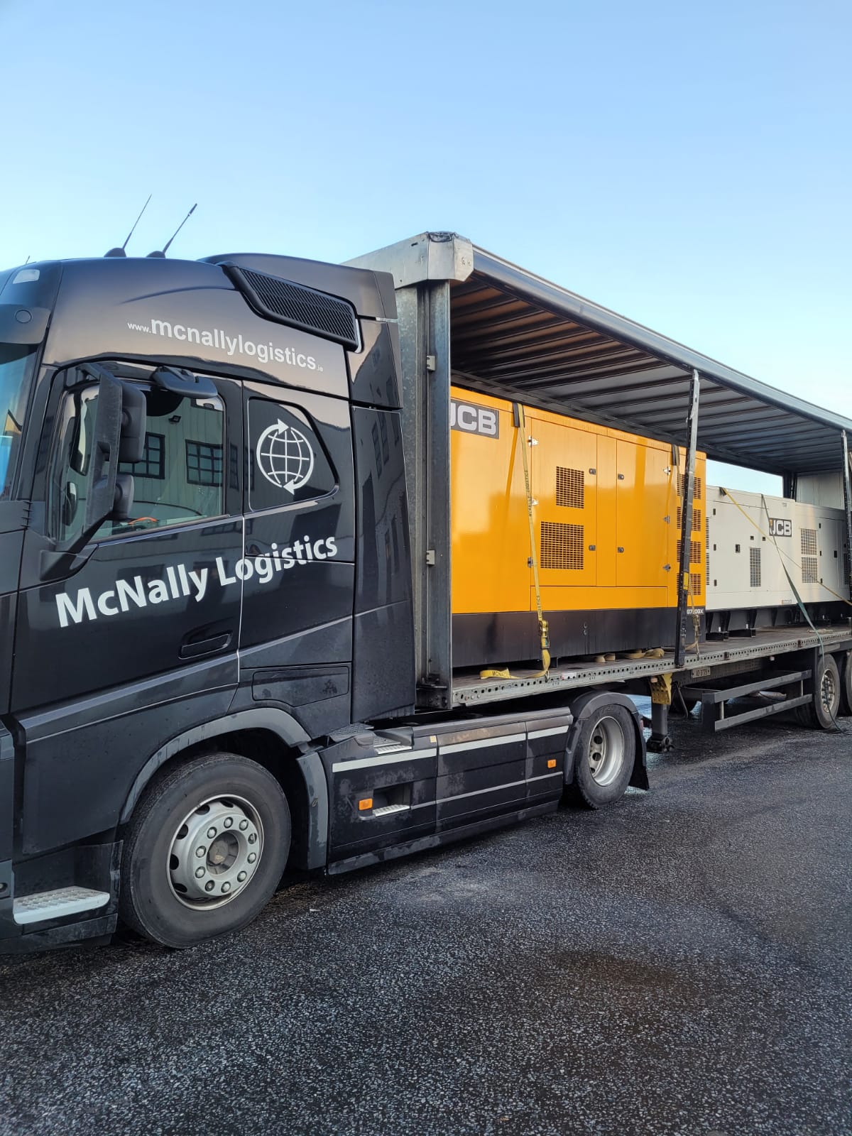 Load of JCB Generators SOLD.. heading to Europe 