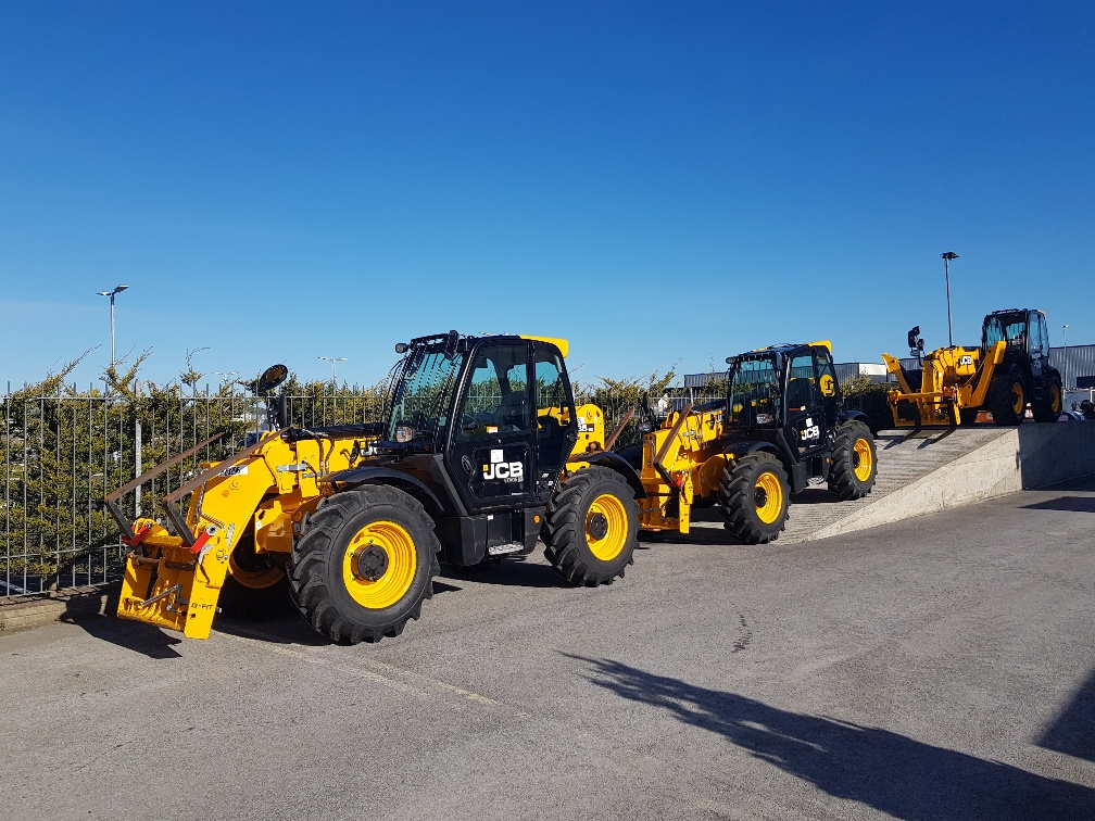 Ex Rental JCB 's SOLD to a customer in Germany!