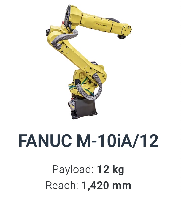 Fanuc M-10iA/12 Data Sheet
