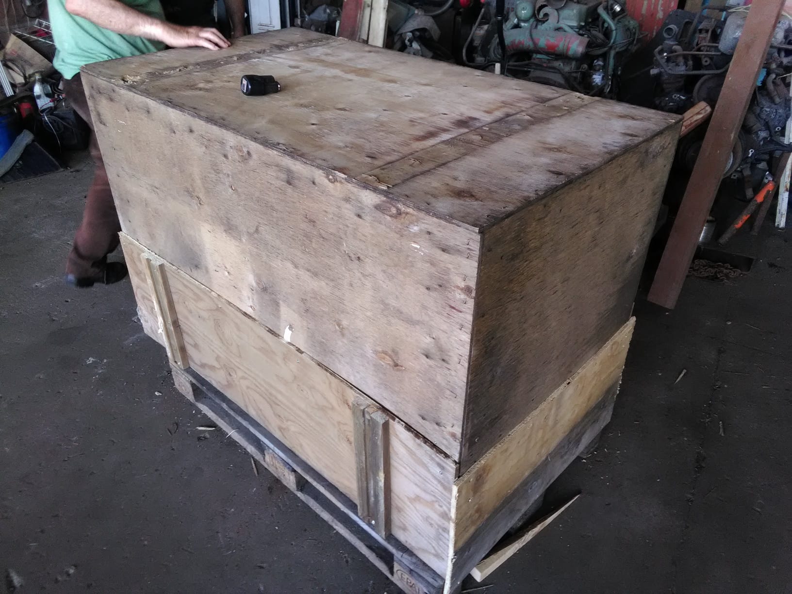 Delivery to London. Toyota B engine and M50 manual gearbox.