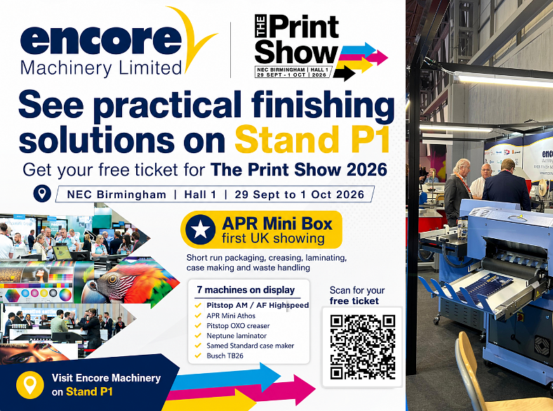 What print finishing problems can you solve at The Print Show 2026?