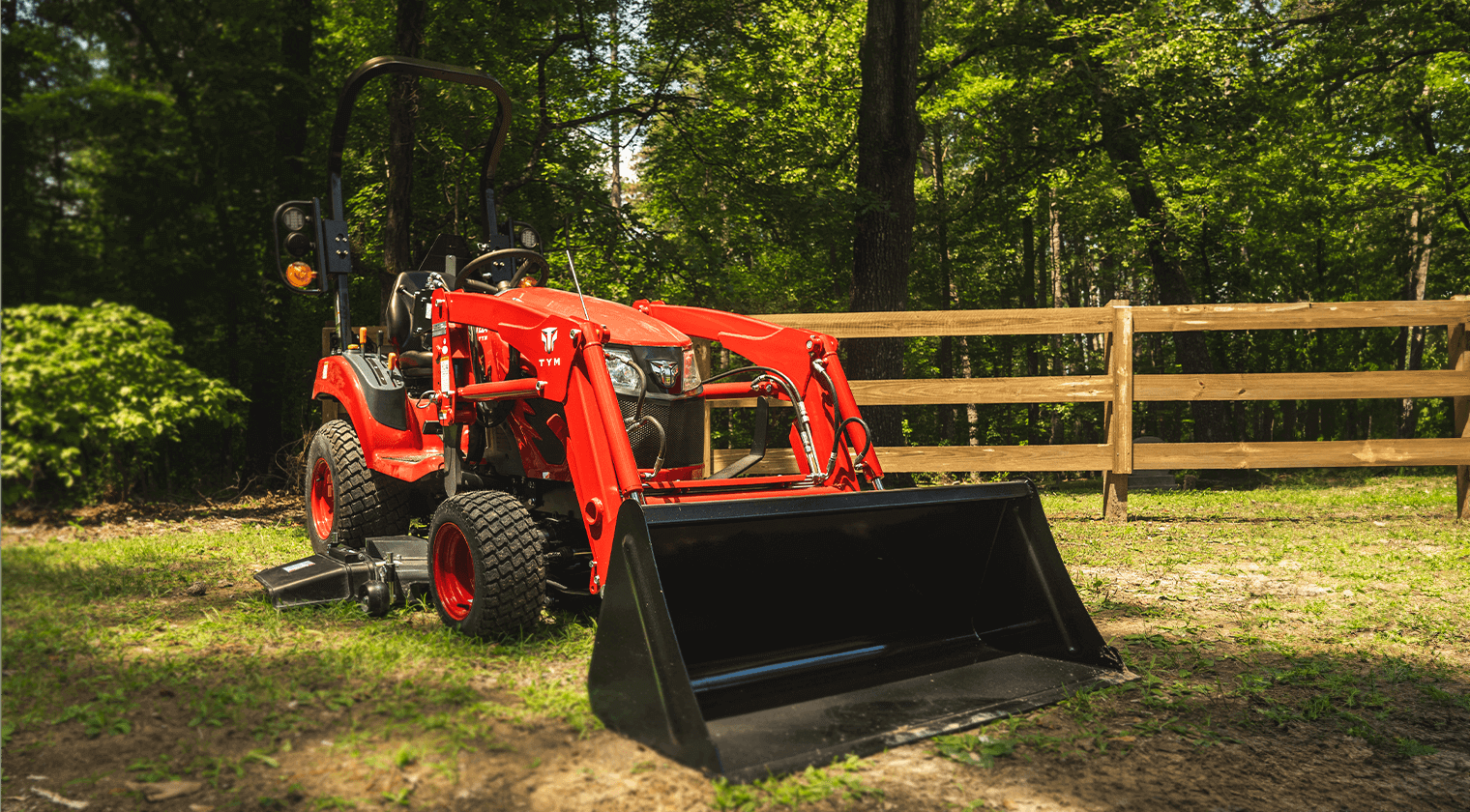 TYM Series 1 sub-compact tractor