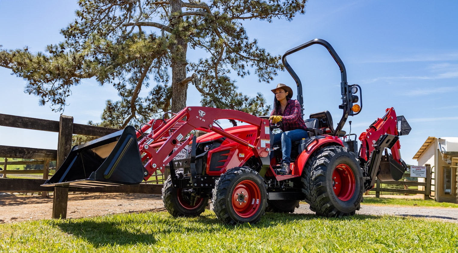 TYM Series 2 sub-compact tractor