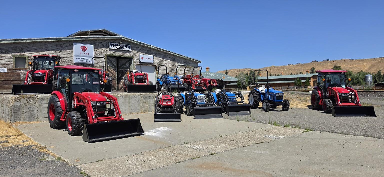 TractorCo dealership lot in Thorp, Washington
