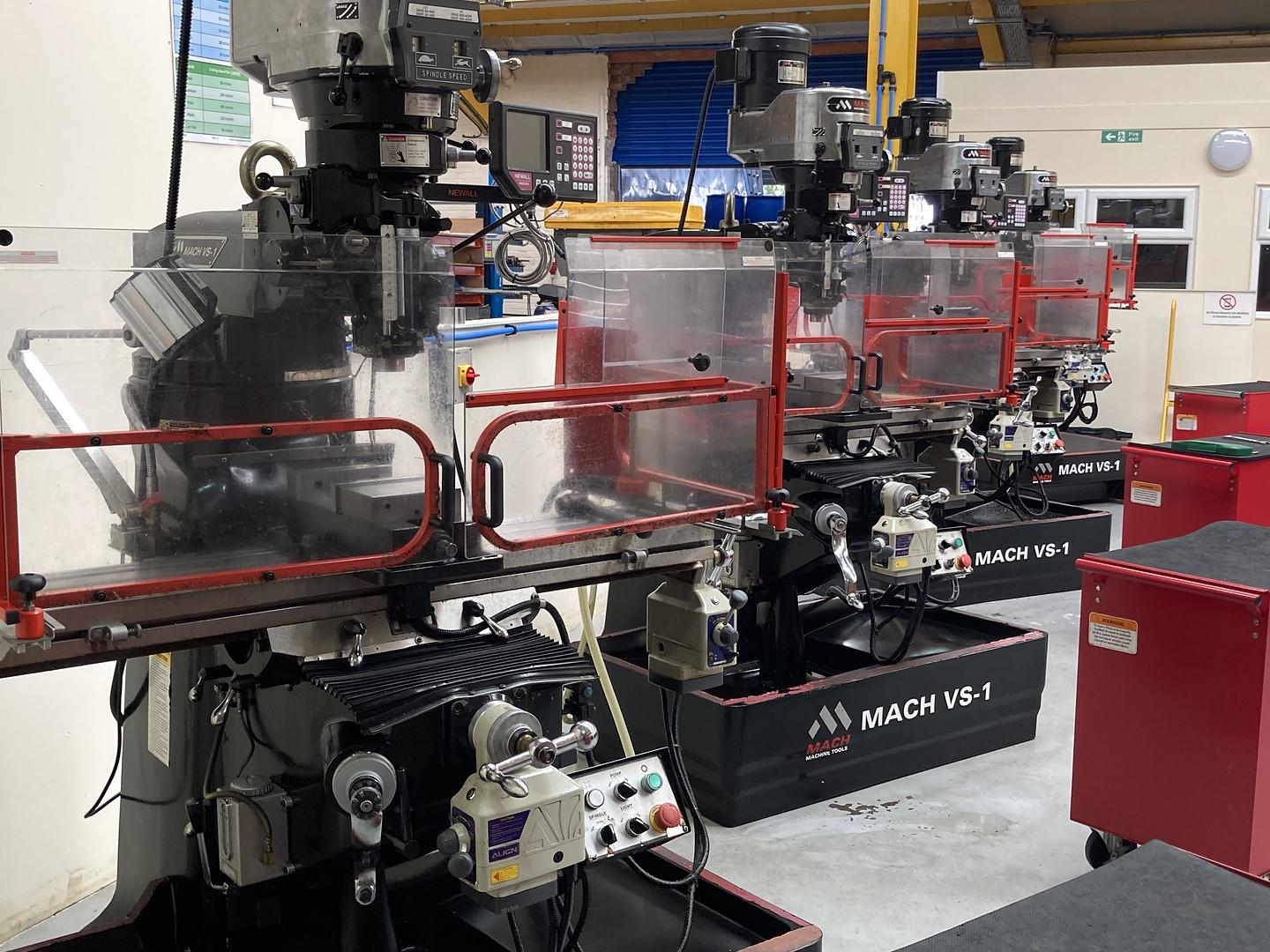 BEMA invests in high-quality manual machines from MACH Machine Tools. 