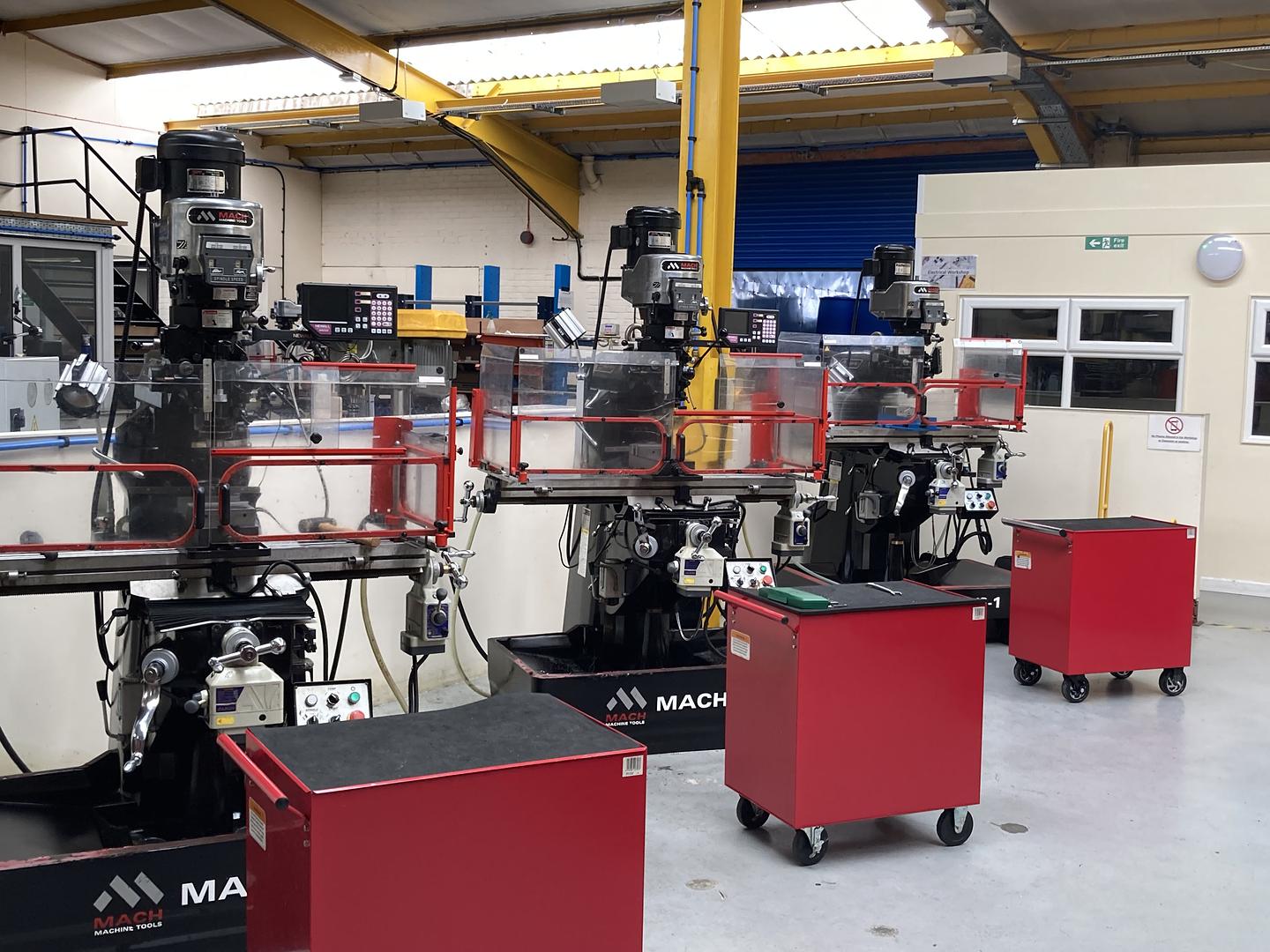 BEMA invests in high-quality manual machines from MACH Machine Tools.