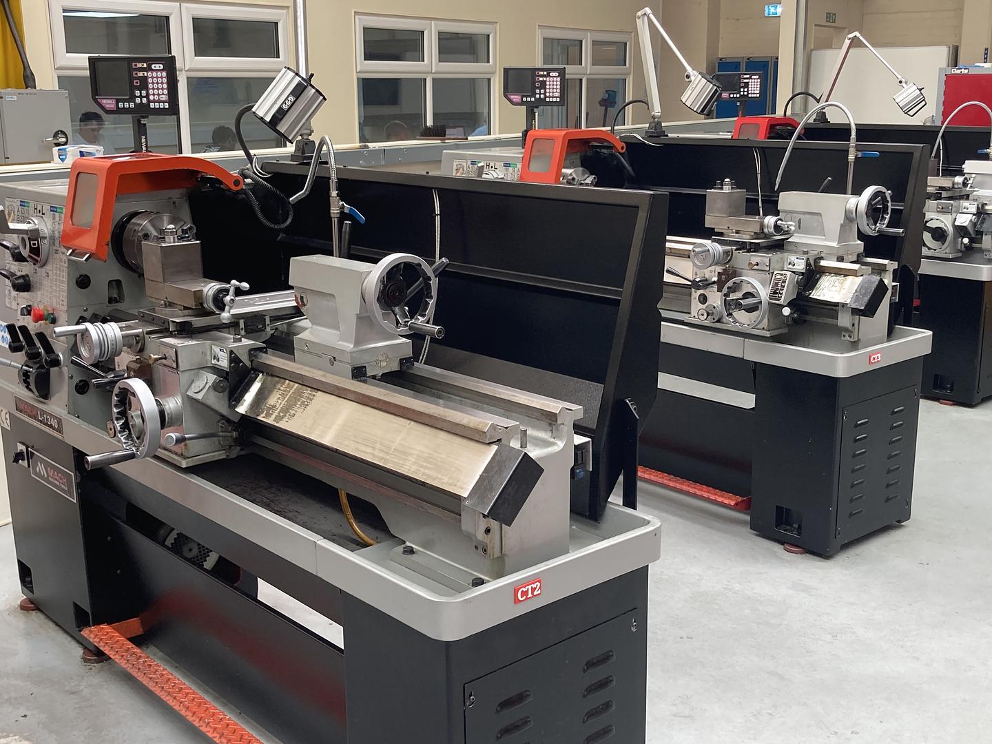 BEMA invests in high-quality manual machines from MACH Machine Tools. 