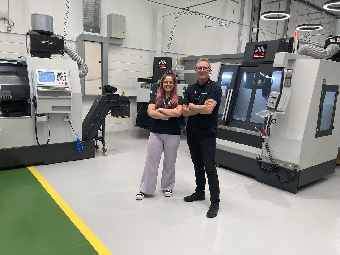 Investment in new CNC machine tools gives Gateshead College’s students and apprentices a competitive edge!