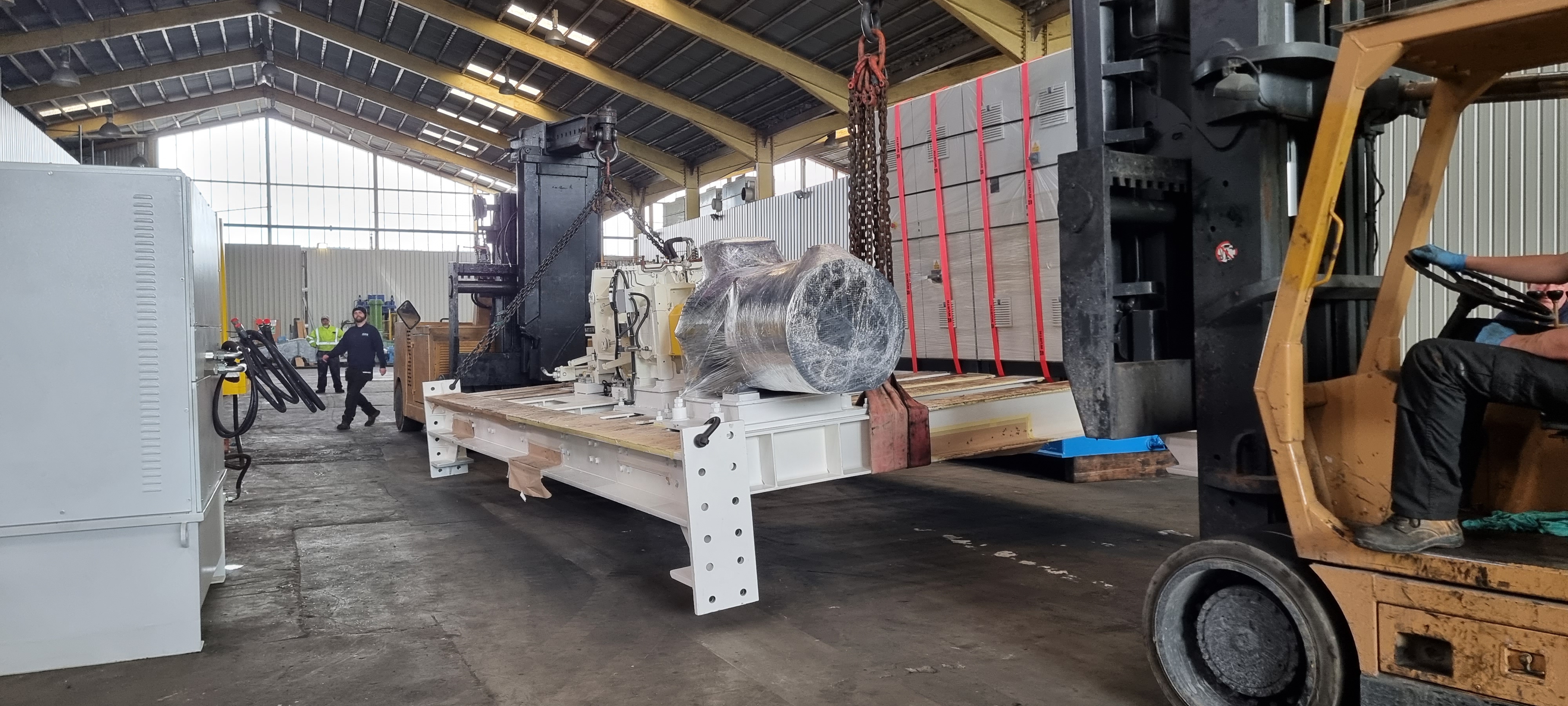 Another Banite Mixer leaves the workshop. 