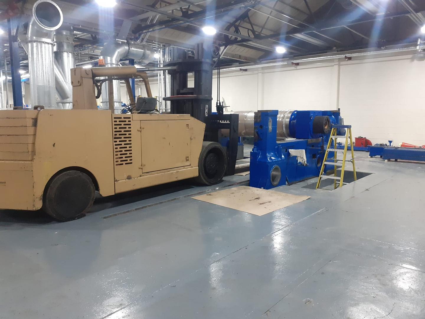 Heavy Machinery Relocation.