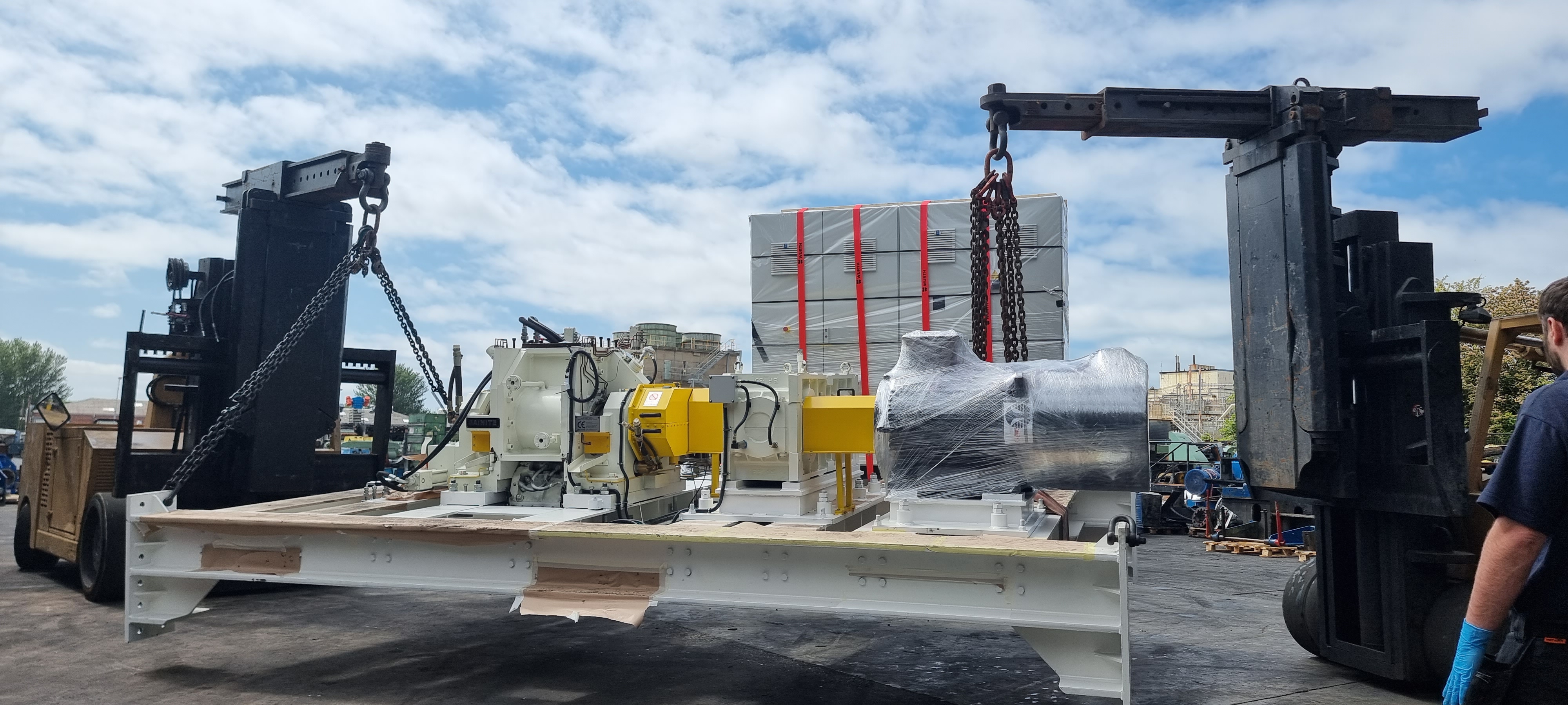 Another Banite Mixer leaves the workshop. 