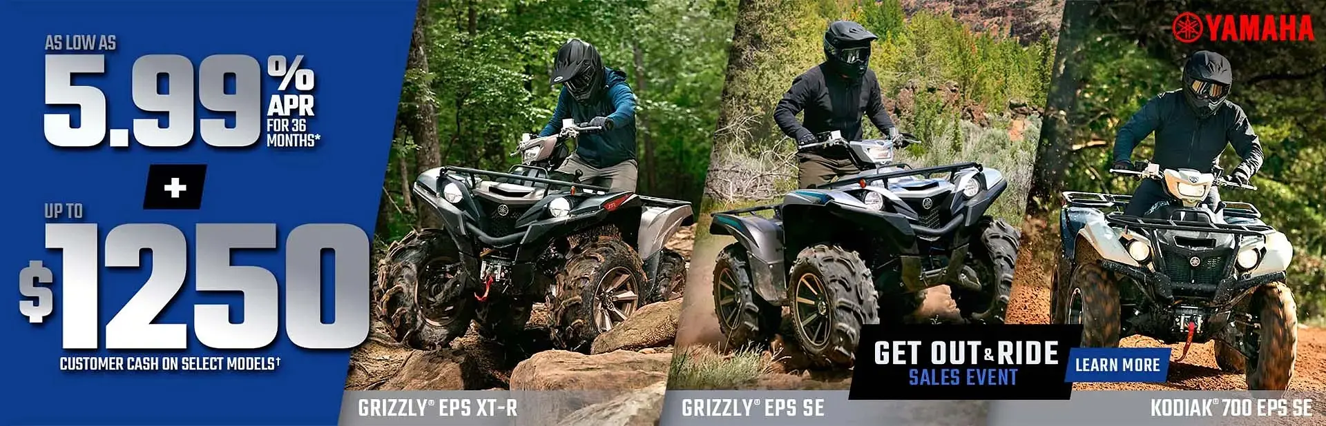 GET OUT & RIDE SALES EVENT : ATV