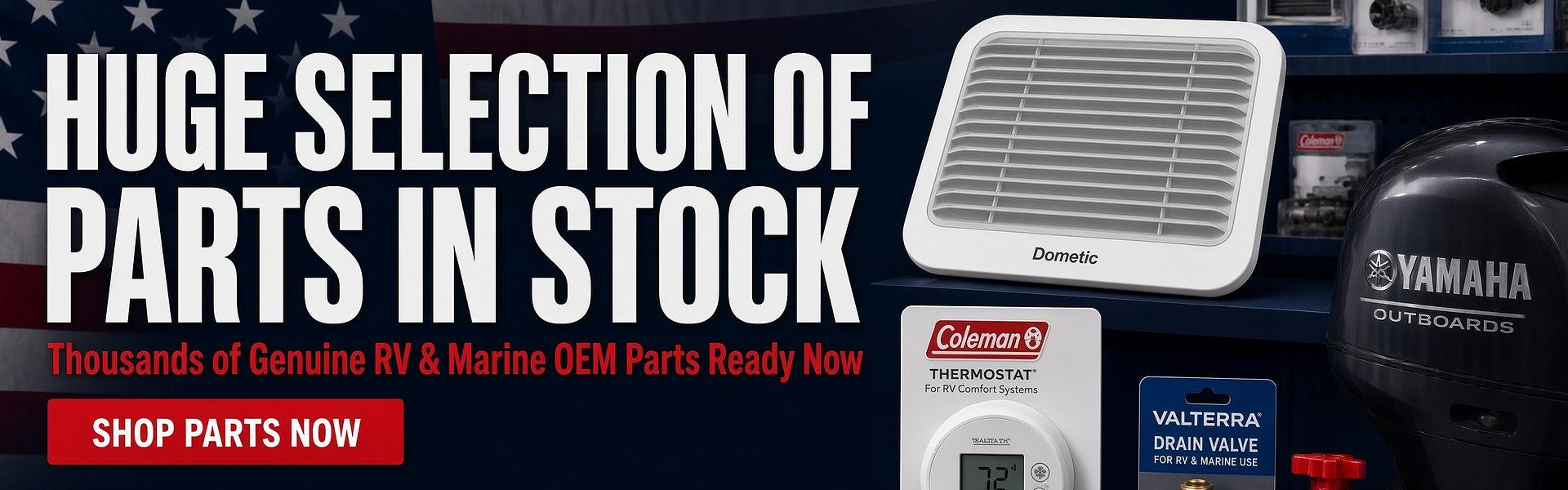 Huge Selection of RV & Marine Parts In Stock - Fun Country RV's & Marine