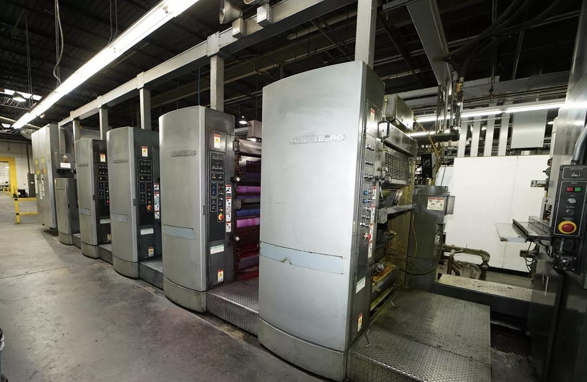 Digital Web Direct pressroom and equipment floor
