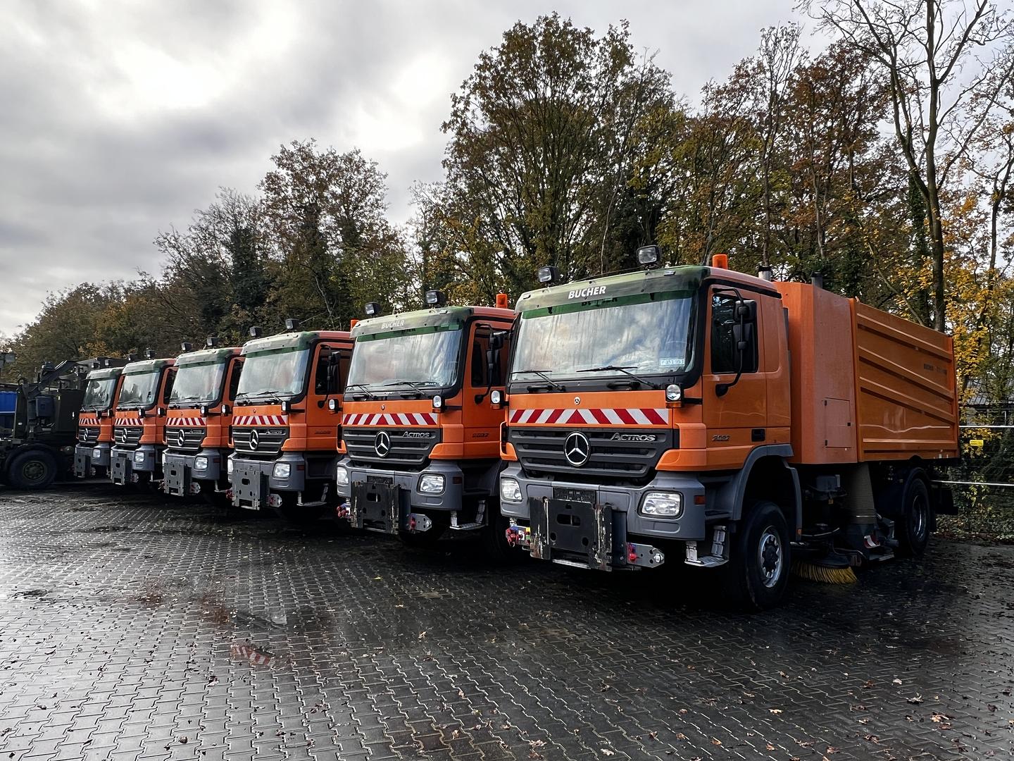Bucher Municipal High-Speed Runway & Multi-Task Airport Sweeper