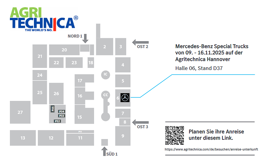 Der Unimog auf der Agritechnica 2025!