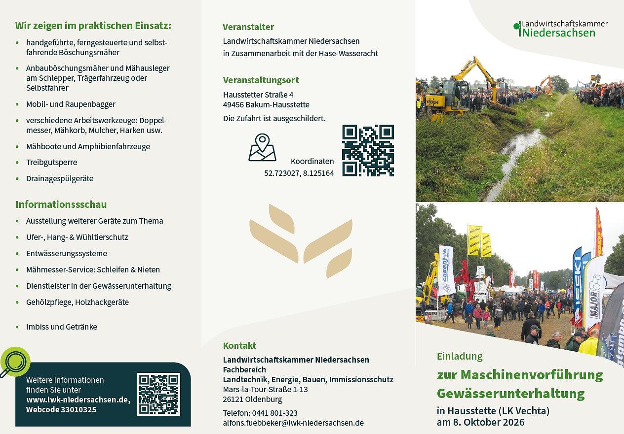 Kommende Messen und Veranstaltungen