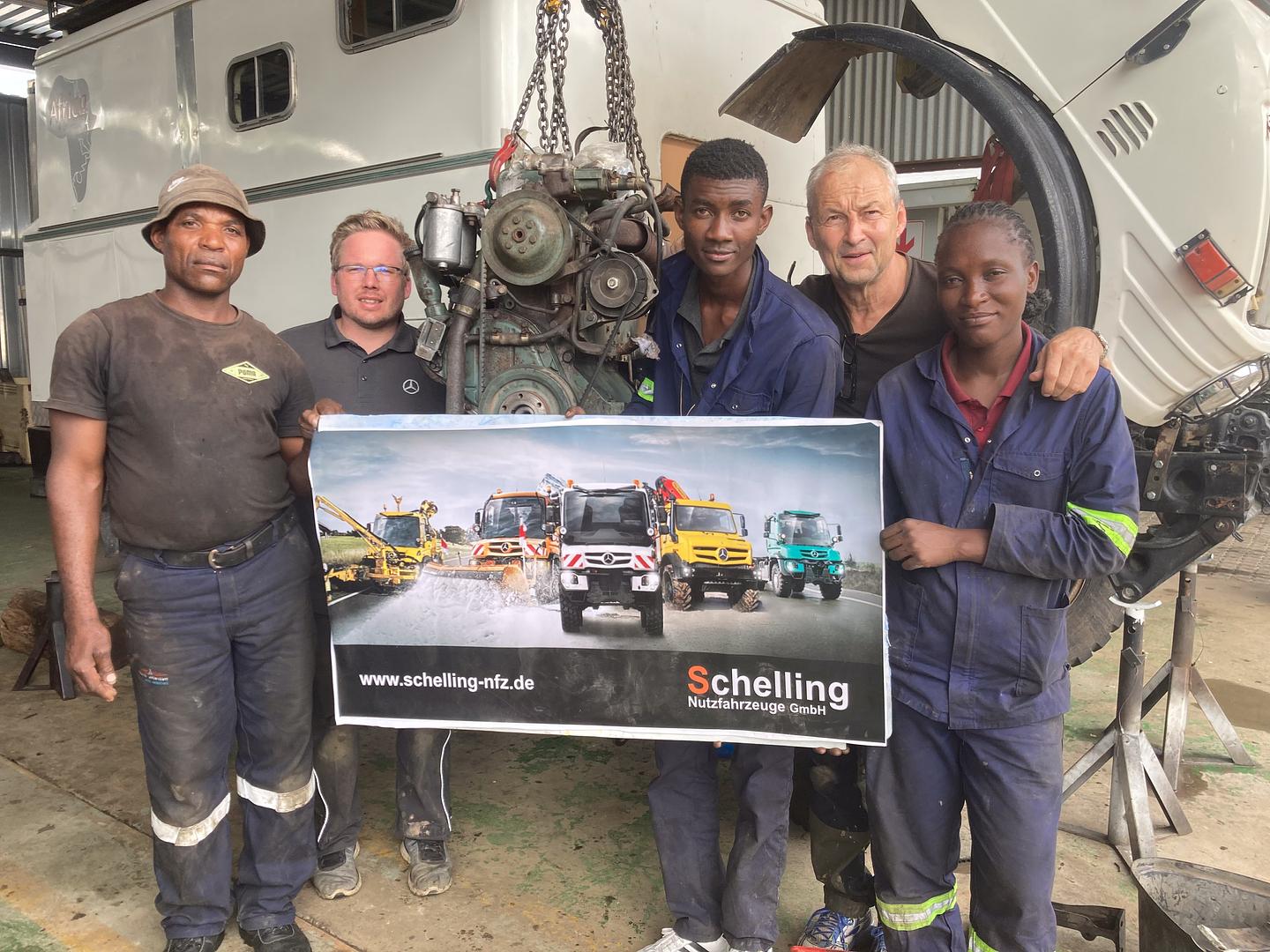 Schelling goes Afrika