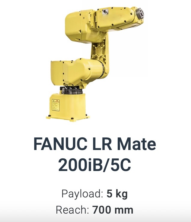 Fanuc LR Mate 200iB/5C Data Sheet