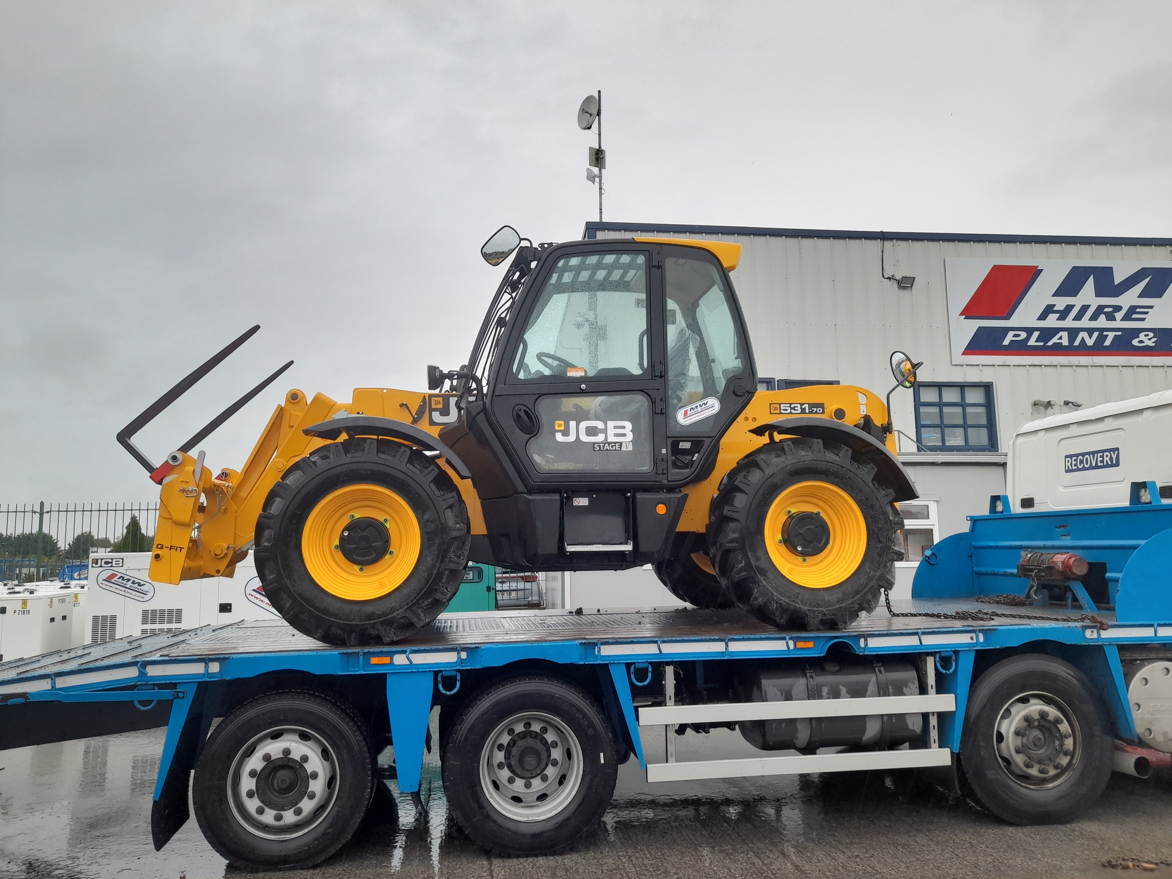 Demo Jcb 531-70 Teleporter SOLD... Customer Collecting 