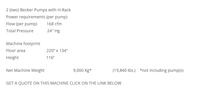 Used Anderson Exxact Plus Single Table CNC Router