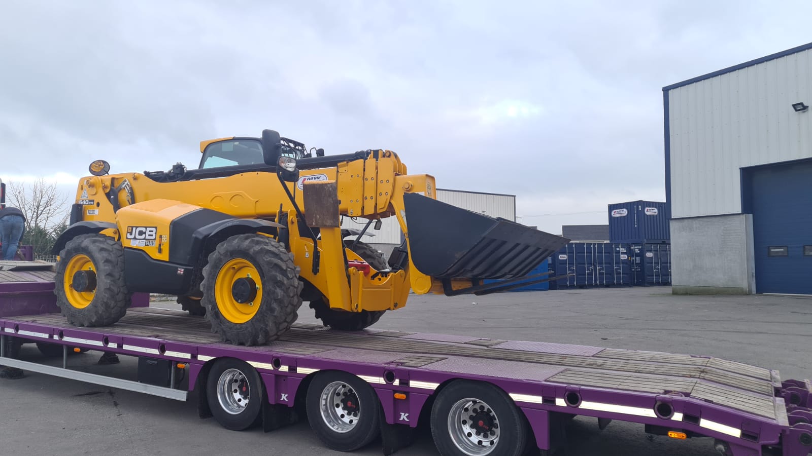 Ex Rental 17m JCB Teleporter SOLD.... Customer collecting