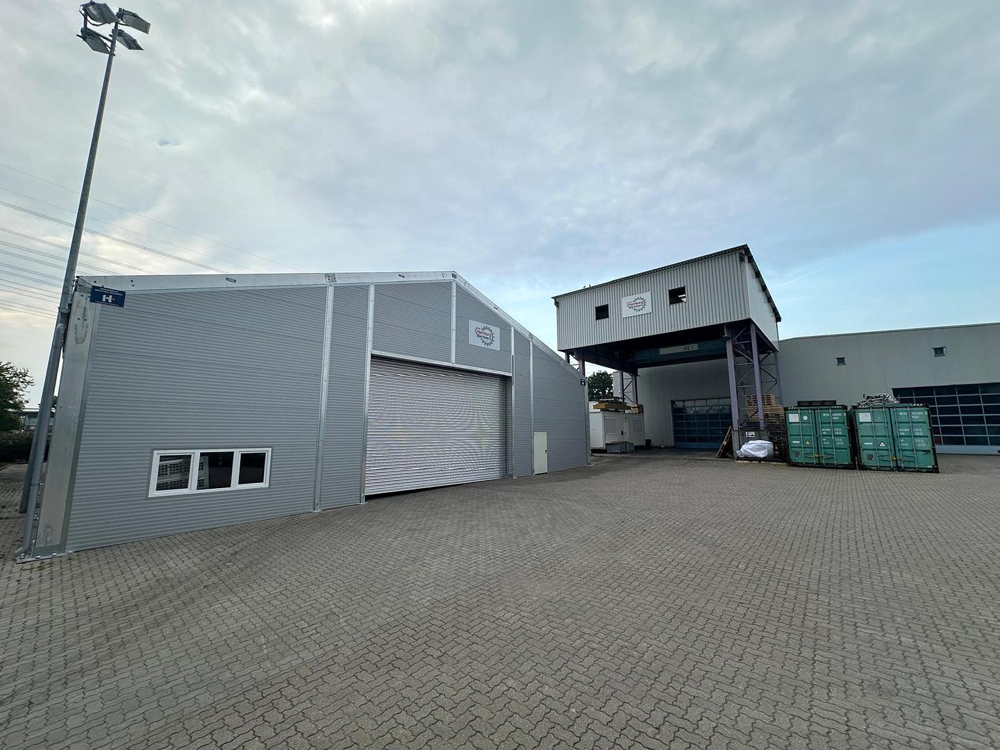 New construction hall ready for business!