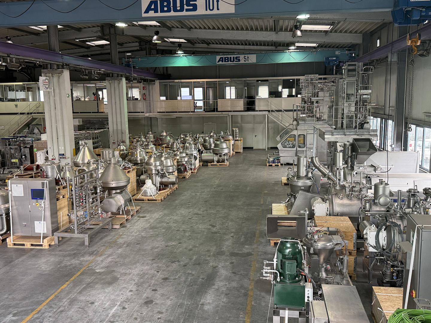 Inside Our Warehouse: Dairy & Beverage Processing Machinery Ready for Your Next Project