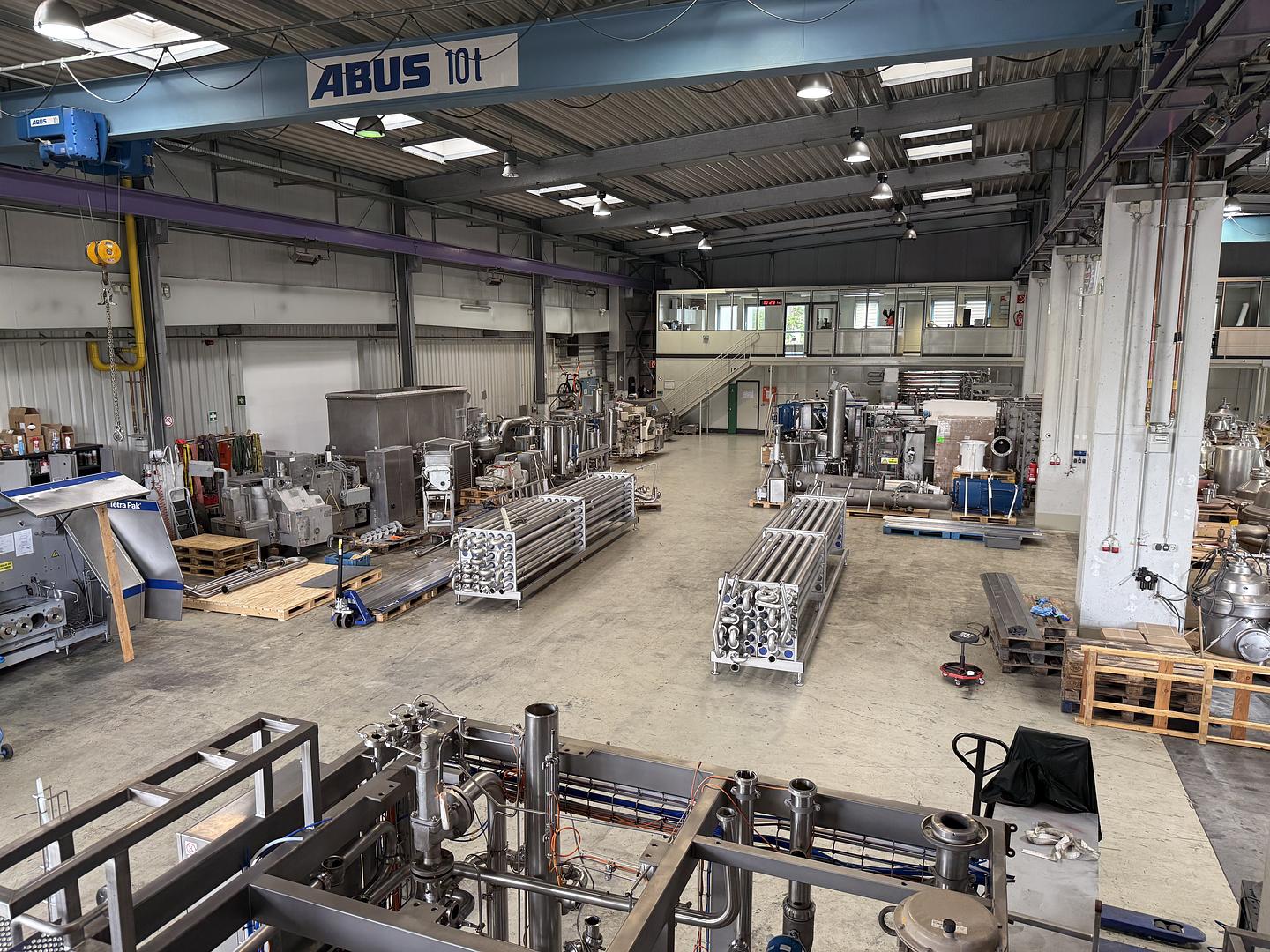 Inside Our Warehouse: Dairy & Beverage Processing Machinery Ready for Your Next Project