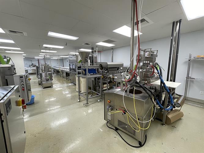 Sollich 24" Caramel/Chocolate Nut Cluster Line with Sollich Enrober & SS Chocolate Tanks - Timed Auction Sale Ends December 9 at 10 am