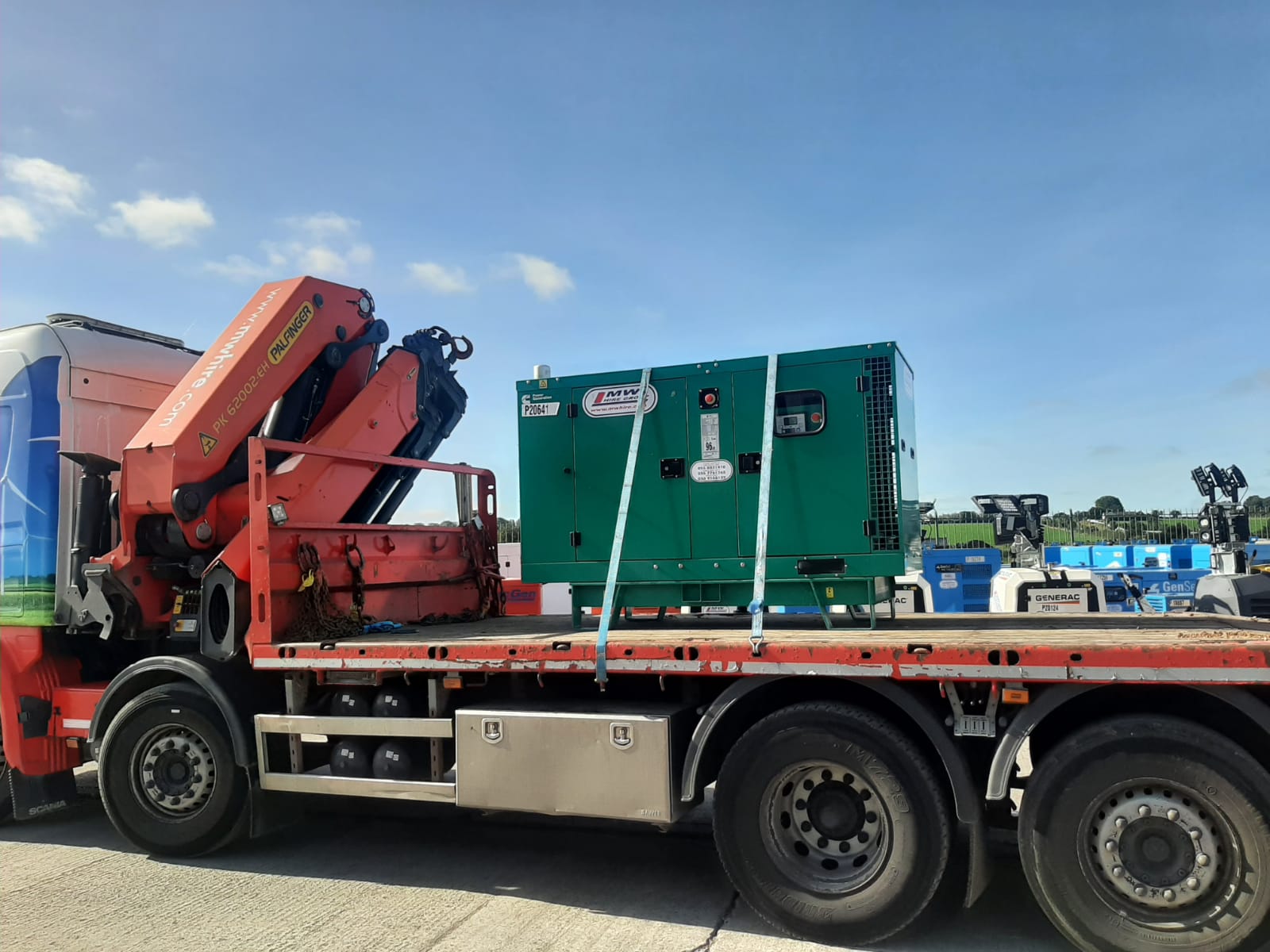 New Cummins C38D5 Silent Generator SOLD to a customer in Laois 