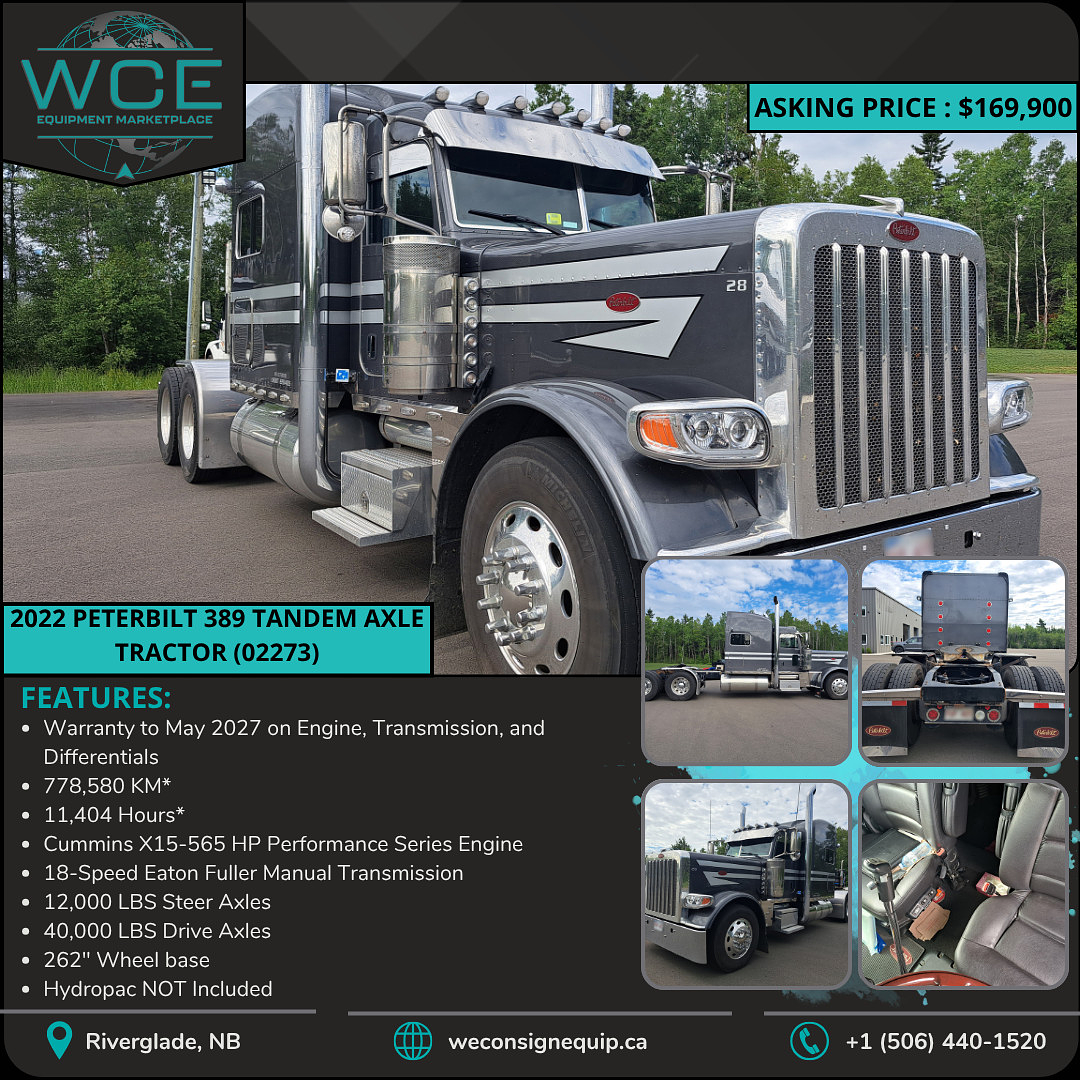 π Fresh Listings: Premium Peterbilt 389 Sleeper Tractors β Rebuilt Engines, Warranties & Work-Ready