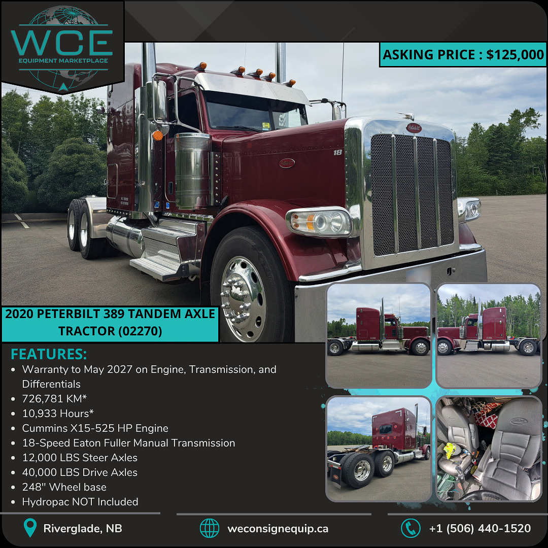 π Fresh Listings: Premium Peterbilt 389 Sleeper Tractors β Rebuilt Engines, Warranties & Work-Ready