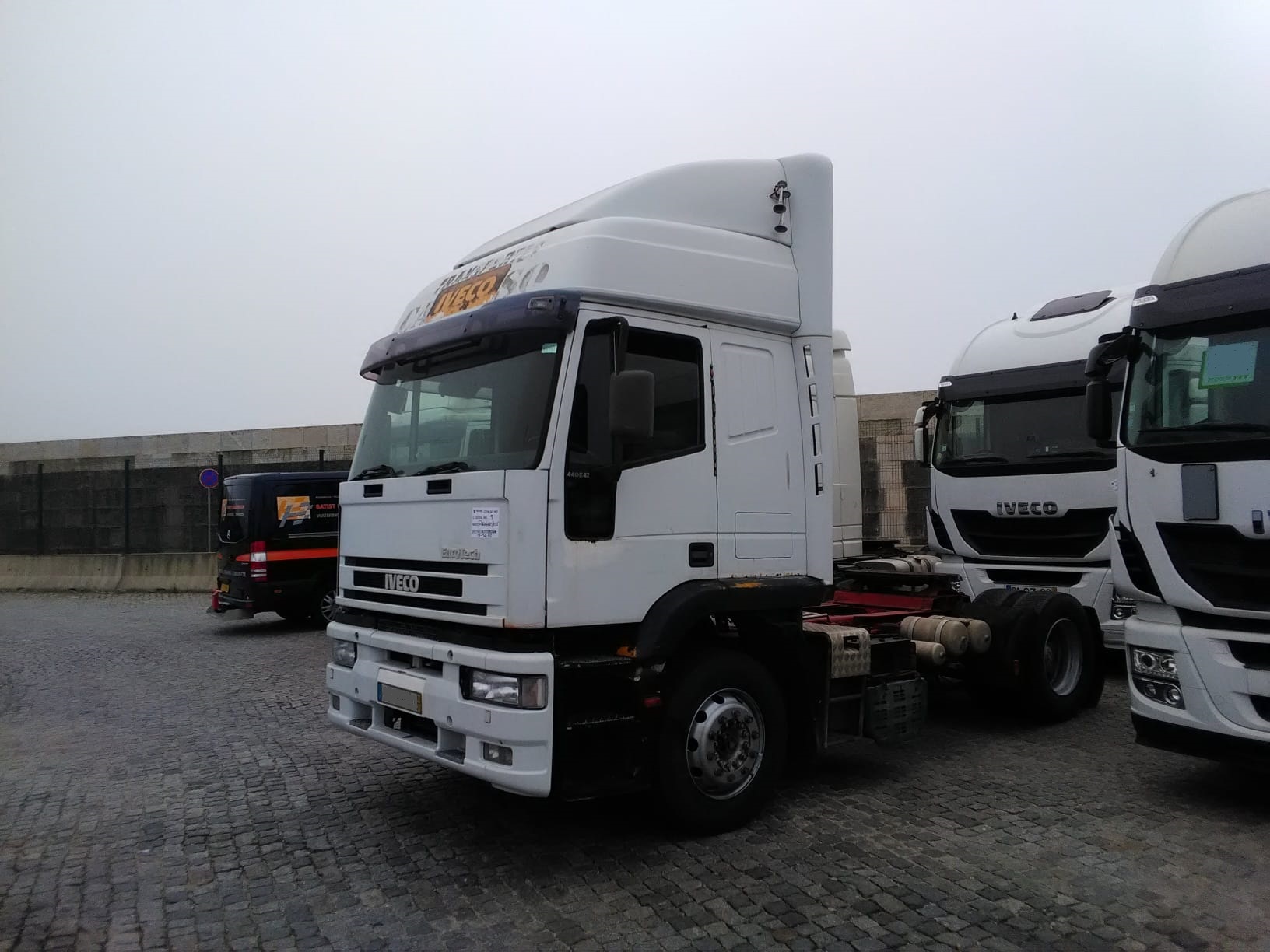 Shipping to Lagos - Nigeria. Iveco Eurotech 440E42 tractor unit.