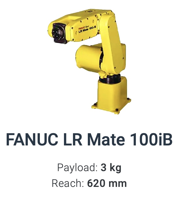 Fanuc LR Mate 100iB Data Sheet