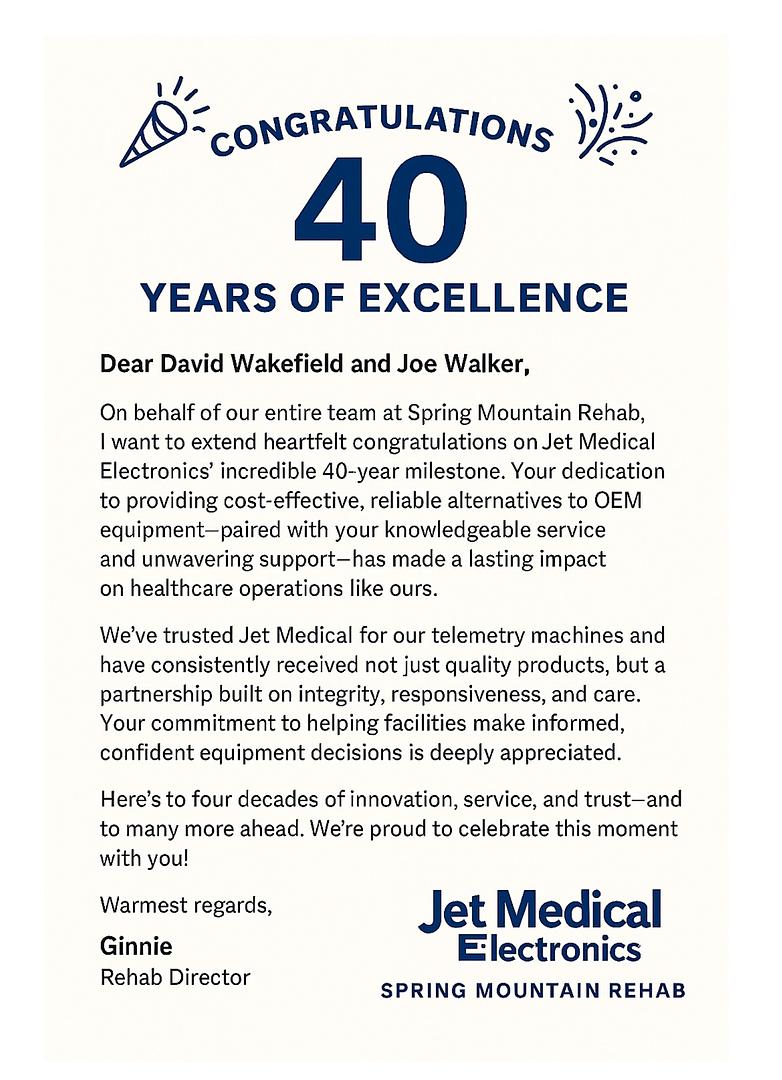 A Kind Letter From Our Friends At Spring Mountain Rehab