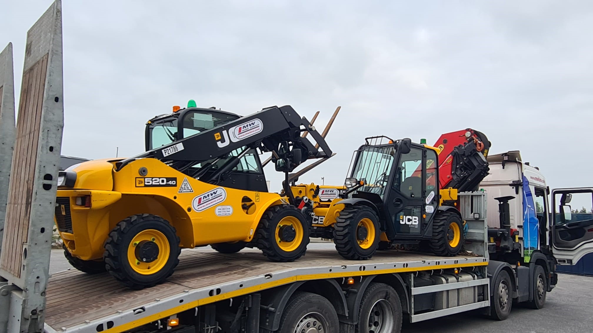 Load of Gear Heading out on a Renatl Job this Morning 