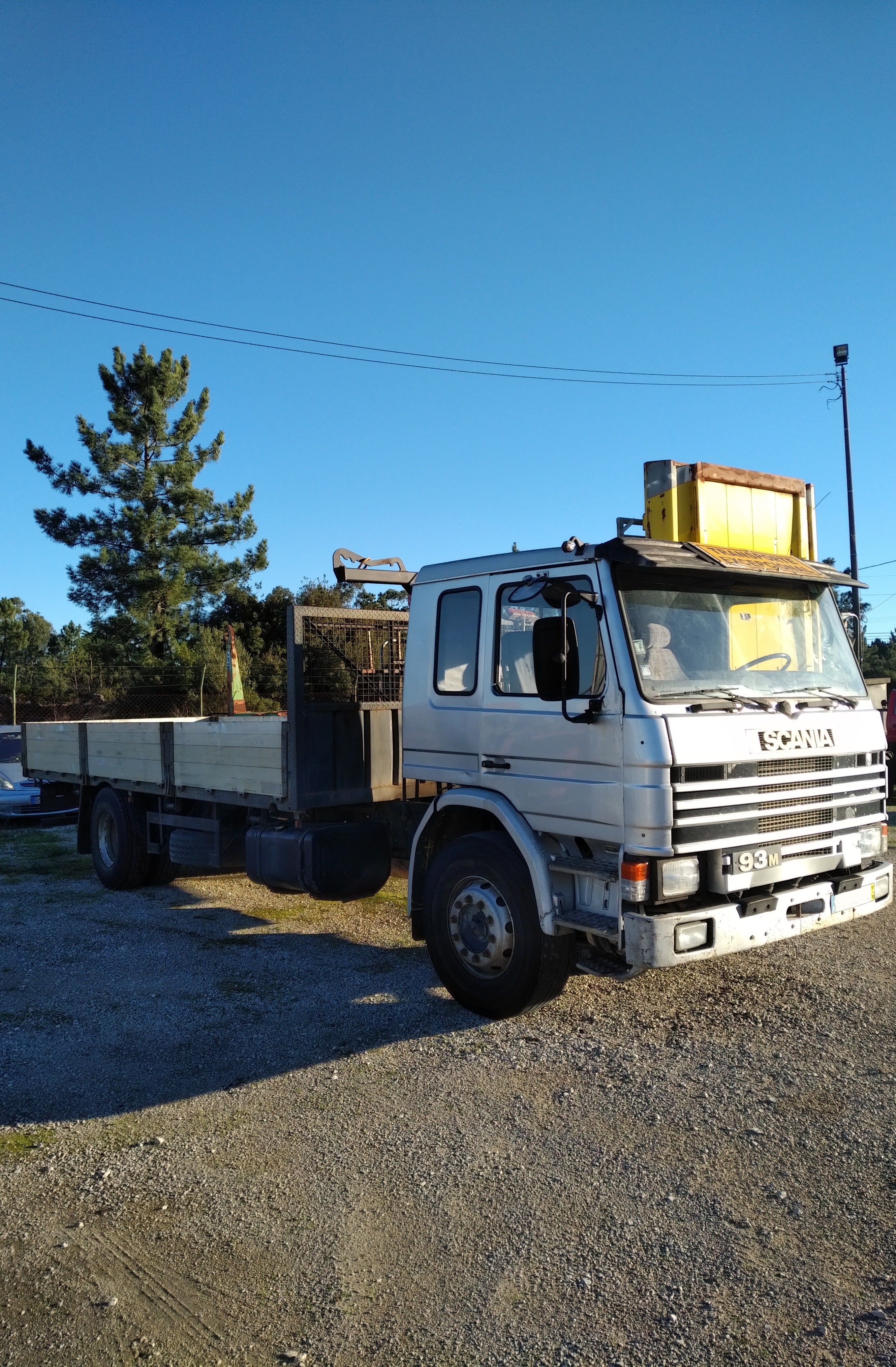 Left hand drive Scania 93M 280 18 ton dropside truck recently sold to Lagos - Nigeria.