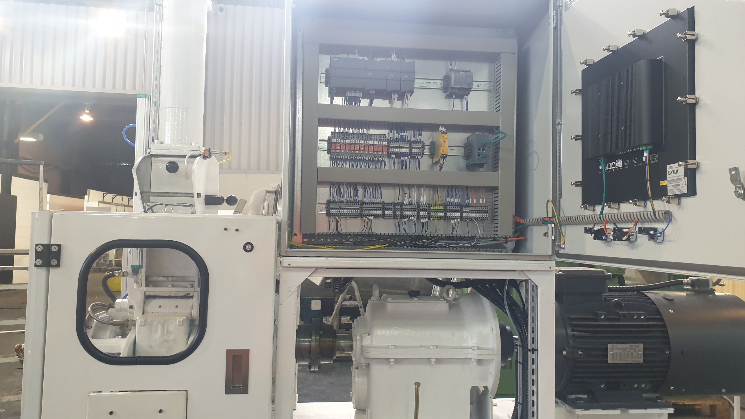 A Full Refurbishment complete on a Farrel Model BR Lab Banbury Mixer 1.6L