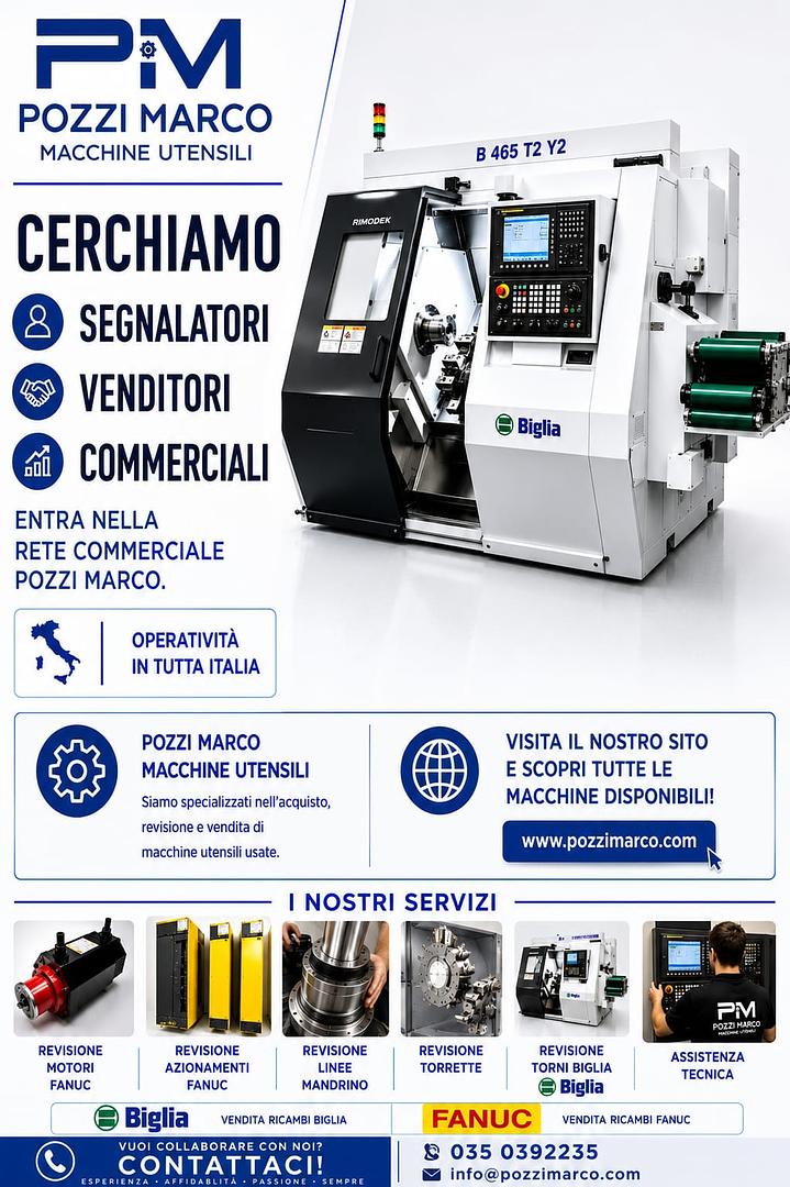 LA POZZI MARCO CERCA SEGNALATORI, VENDITORI E COMMERCIALI!