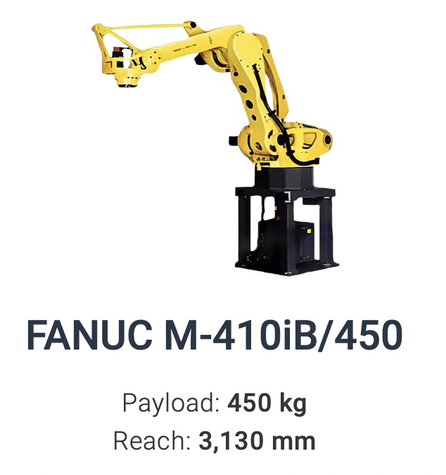 Fanuc M-410iB/450 Data Sheet